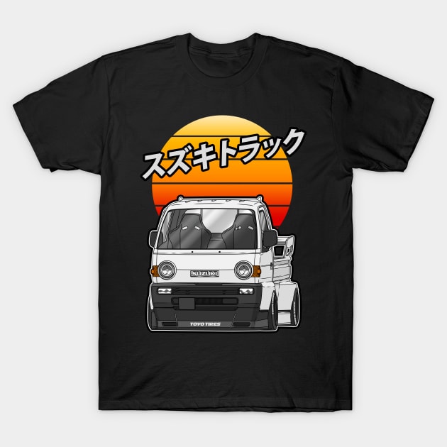 Suzuki Truck T-Shirt by Guyvit